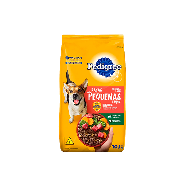 Ração Pedigree Raças Pequenas 10,1kg