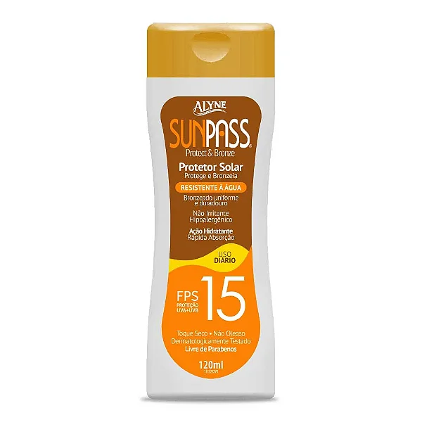 Protetor Solar Sunpass FPS 15