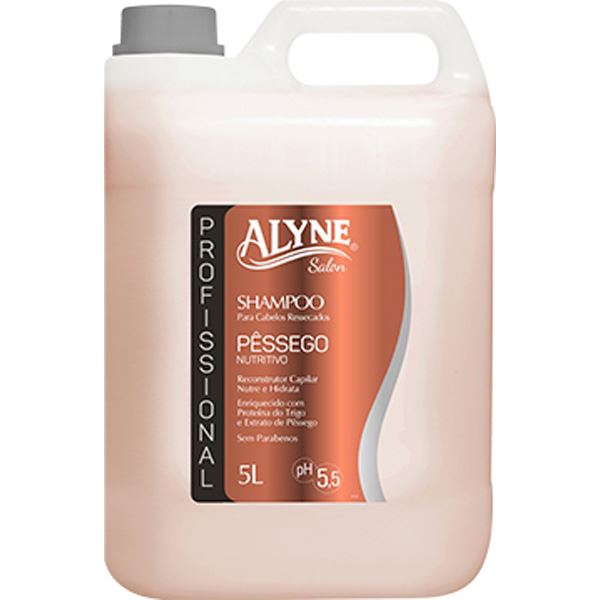 Shampoo Alyne Pêssego 5 Litros