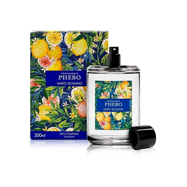 Deo Colônia Limão Siciliano Phebo Unissex 200Ml