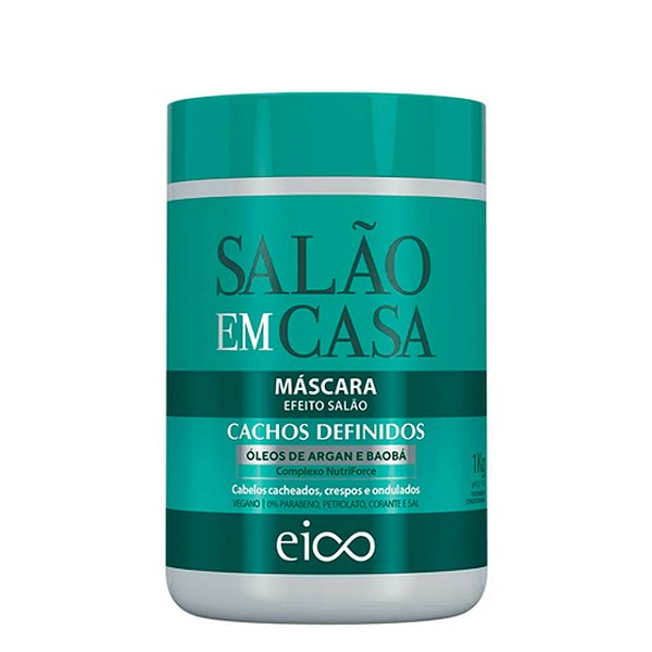 Máscara Eico Salão em Casa Cachos Definidos 1kg