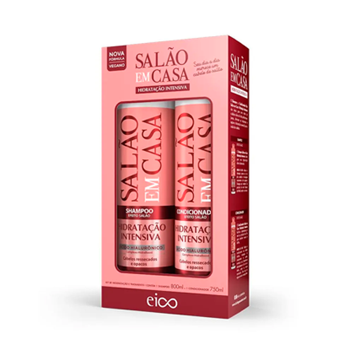 Kit Eico Salão em Casa Hidratação Intensiva