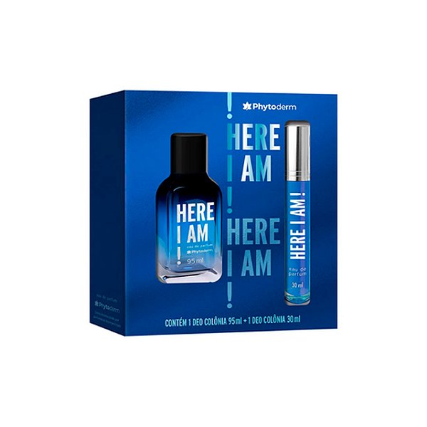 Kit Phytoderm Here I Am Eau de Parfum 95ml + Mini 30ml