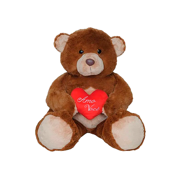 Urso Mimo Coração Lovely Toys