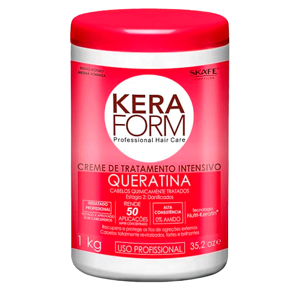 Máscara De Tratamento Skafe 1 KG Queratina