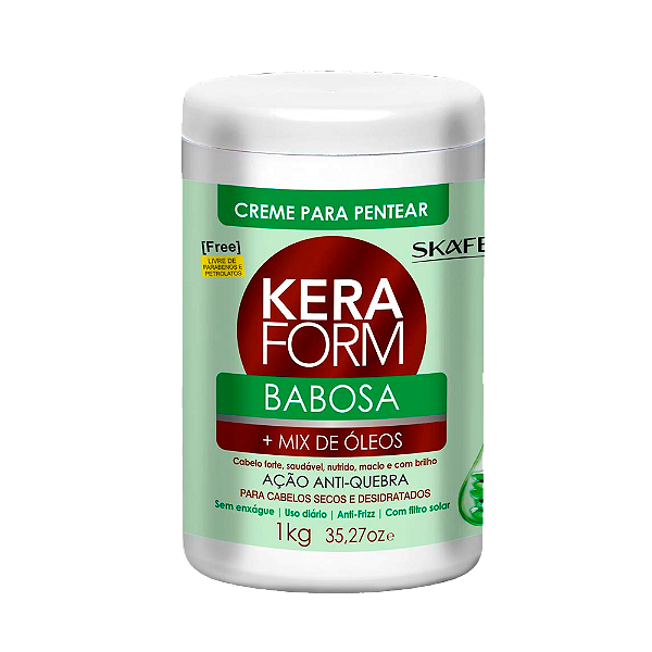 Creme De Pentear Keraform 1 KG Babosa