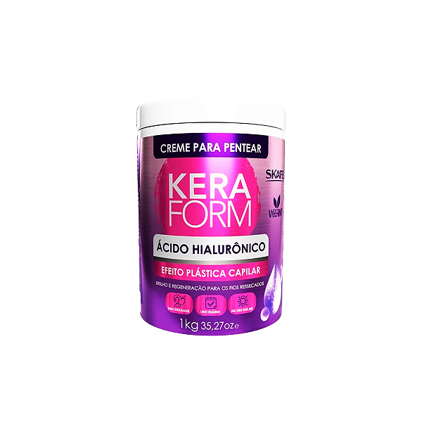 Creme De Pentear Keraform 1 KG Ácido Hialurônico