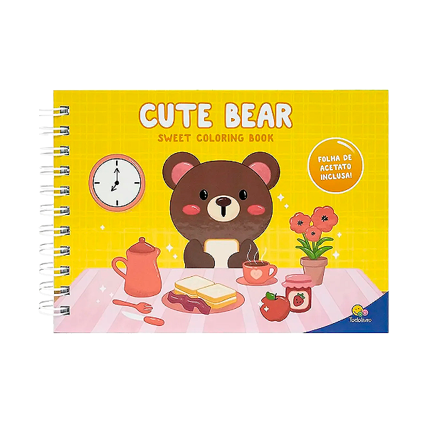 Livro Todolivro Sweet Cute Bear