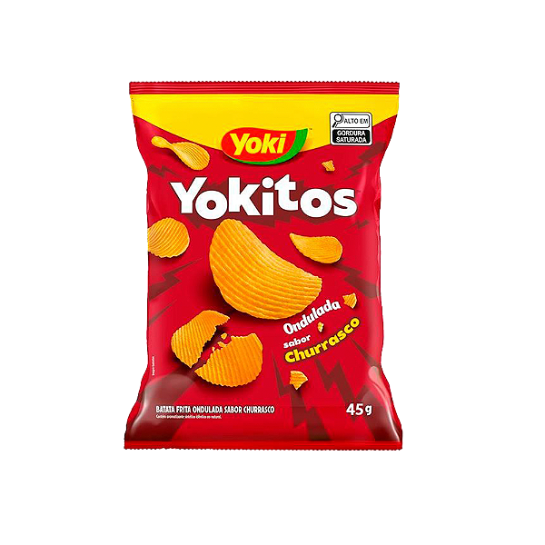 Batata Yoki Ondulada Churrasco 45g