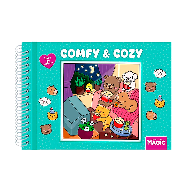 Livro Magic Kids 21066 Comfy Cozy Green
