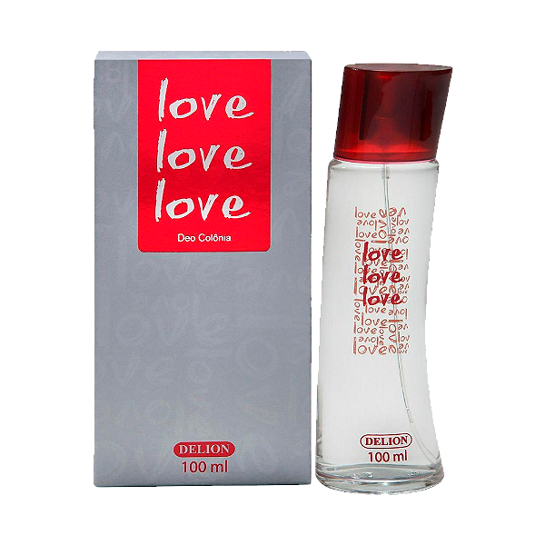 Deo Colônia Delion Spray Love 100ml