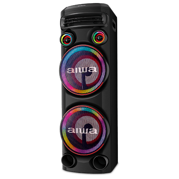 Torre De Som Aiwa AWS-T2W-02 Preto