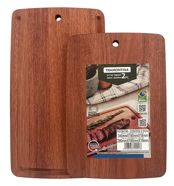 Kit Tábuas Tramontina Para Churrasco