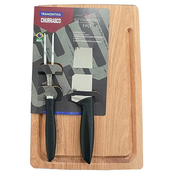 Kit Tábua Tramontina Com Garfo e Faca