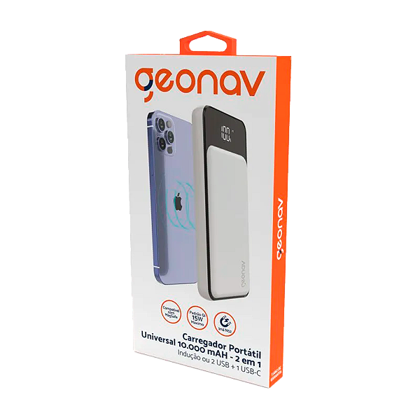 Carregador Geonav Portátil Branco