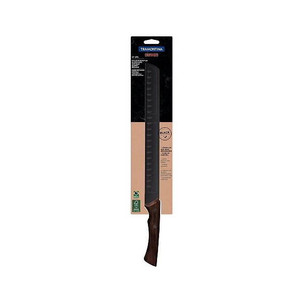 Faca Tramontina Silicone 12" Black