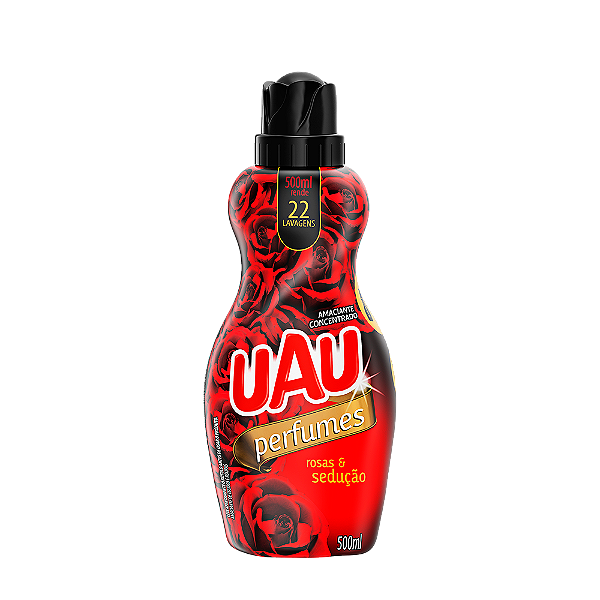 Amaciante Concentrado Uau Rosas Sedução 500ml