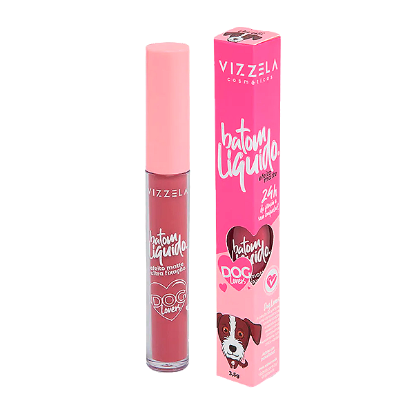 Batom Líquido Vizzela 01 Spitz Alemão 3,5G