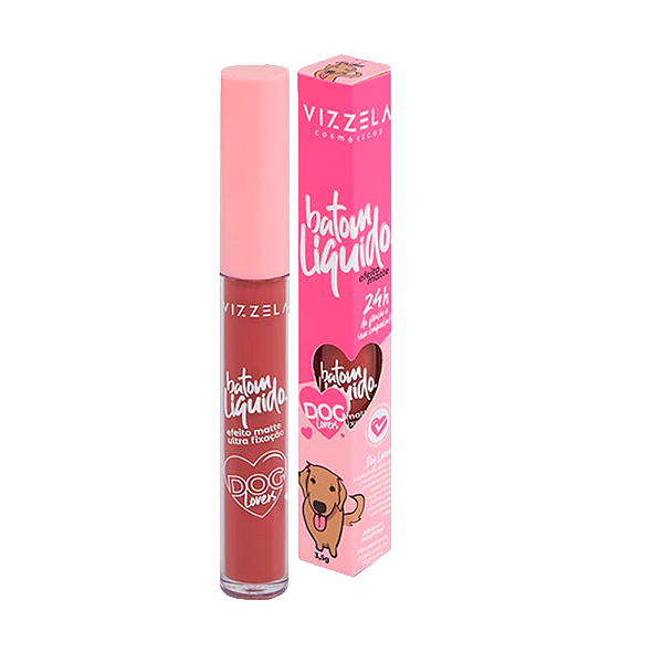 Batom Líquido Vizzela 06 Golden 3,5G