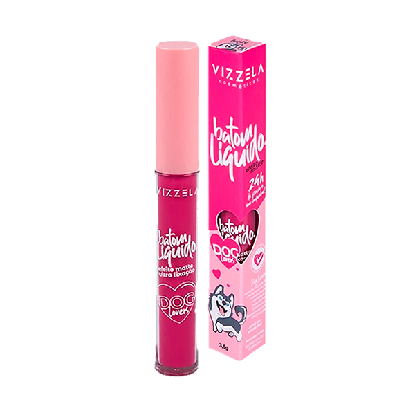 Batom Líquido Vizzela 15 Husky 3,5G