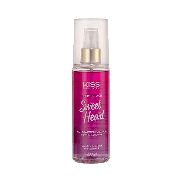 Body Splash Kiss Sweet Heart 200ml