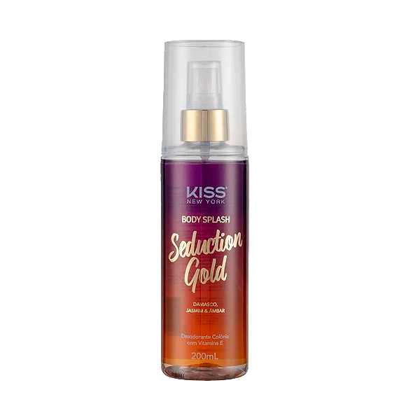 Body Splash Kiss  Seduction Gold 200ml