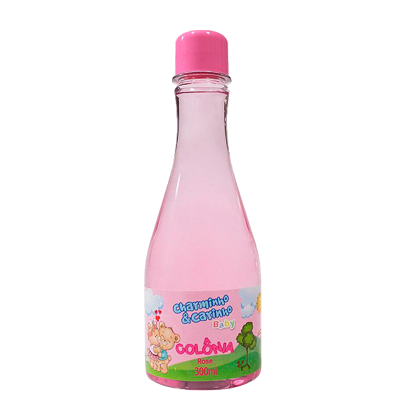 Deo Colônia Charminho & Carinho Rose 300ml