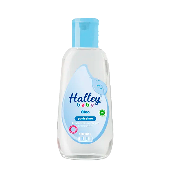 Óleo Halley Baby Infantil Azul 100ml