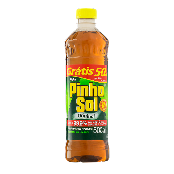 Desinfetante Pinho Sol L+ P- Original 500ml