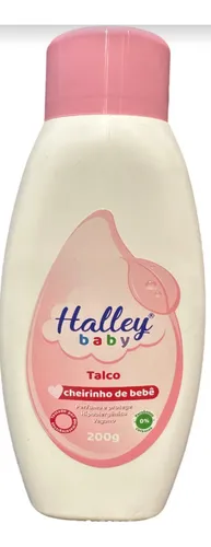 Talco Halley Baby Infantil Cheirinho de Bebê 200G