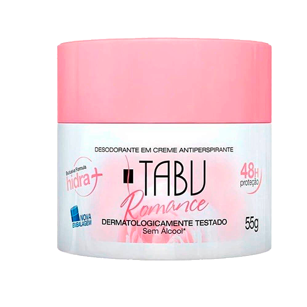 Desodorante Creme Tabu Romance 55G