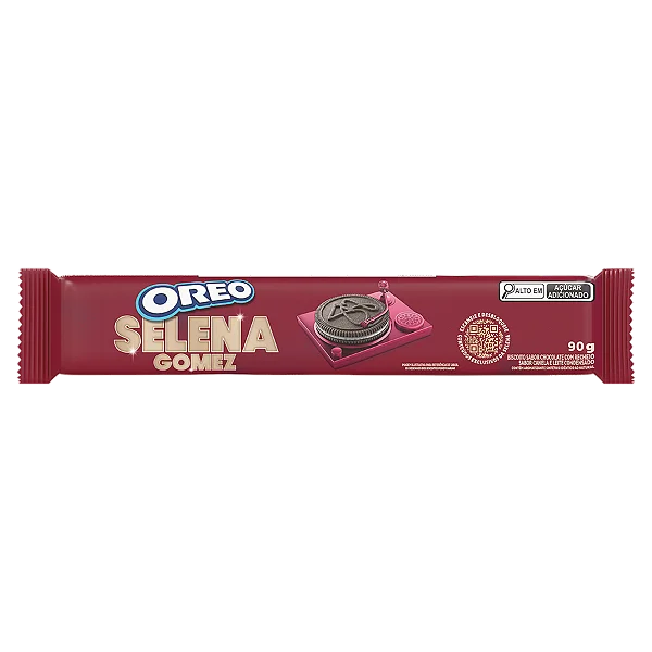 Biscoito Recheado Oreo Selena Gomez 90G