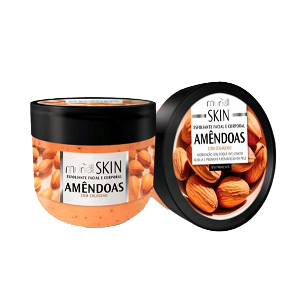 Esfoliante Facial/Corporal Muriel Amêndoas 250G