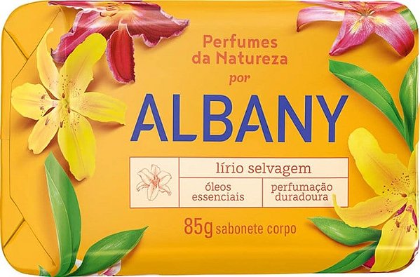Sabonete Albany Lírio Selvagem 85G