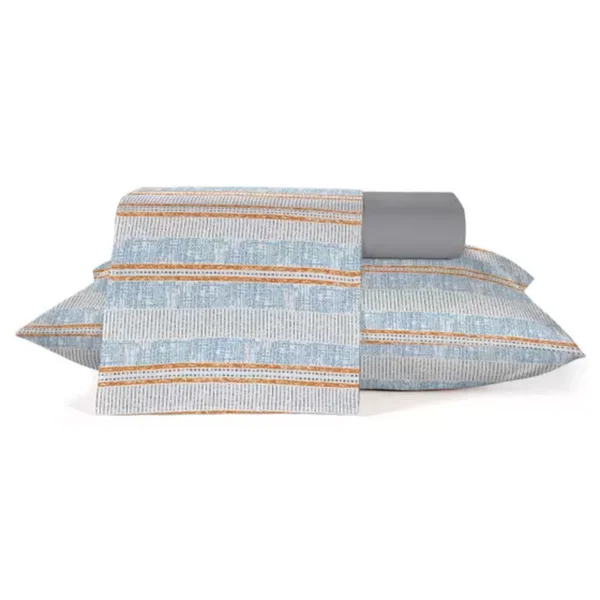 Jogo De Cama Teka 200X220 4 Peças Ternura Estampado