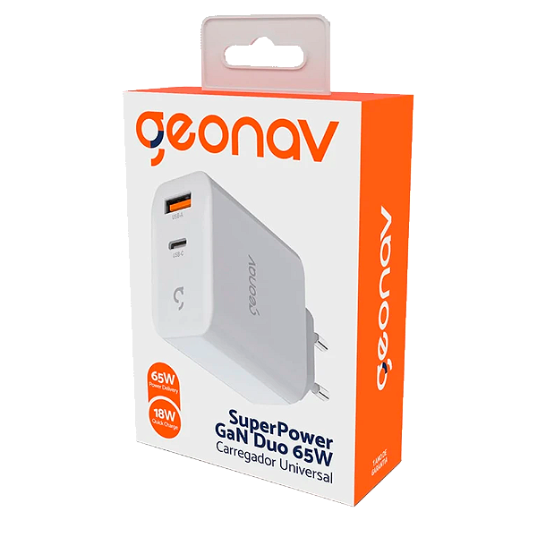 Carregador Geonav Universal Branco