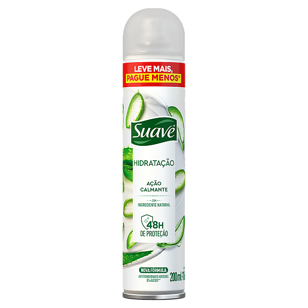 Desodorante Aerosol Suave Hidratação Calmante 200ML