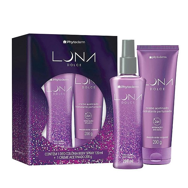 Kit Phytoderm Body Splash 200ML + Creme Hidratante 200G