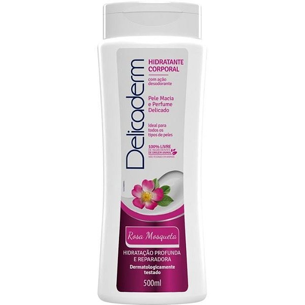 Hidratante Corporal Delicaderm Rosa Mosqueta 500ML