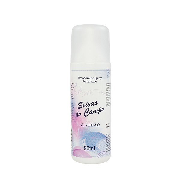 Desodorante Spray Seivas Do Campo Algodão 90ML