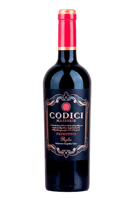 Vinho Codici Primitivo Puglia 750ML