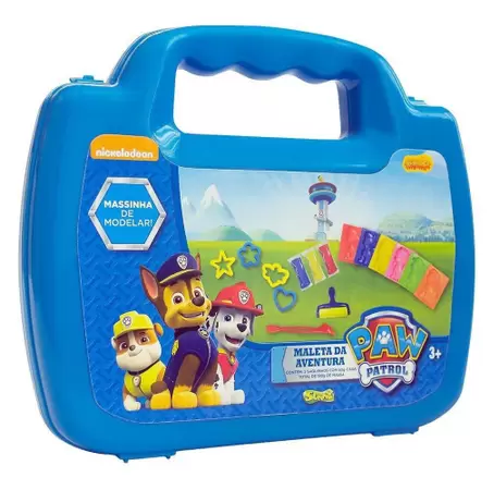 Maleta Sunny Patrulha Canina Com Massinha