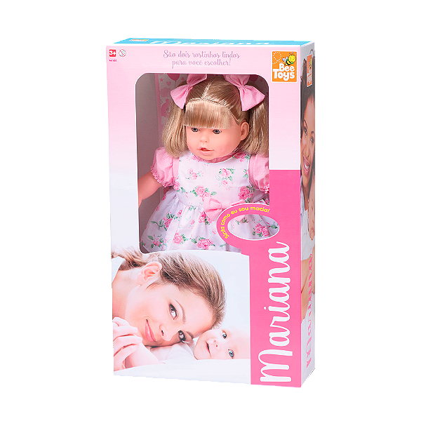 Boneca Bee Toys Mariana