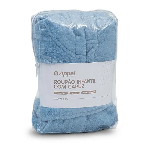 Roupão Appel Casual Kids G Azul