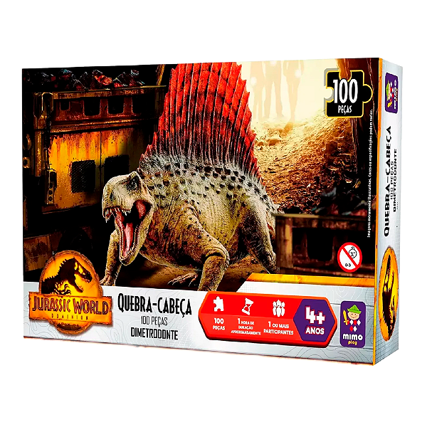 Quebra Cabeça Mimo Toys Dimetrodon