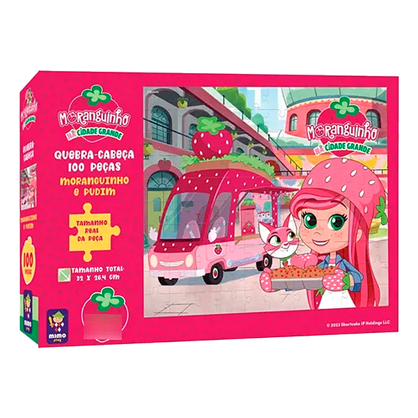 Quebra Cabeça Mimo Toys Moranguinho