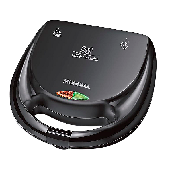 Sanduicheira Mondial Preta