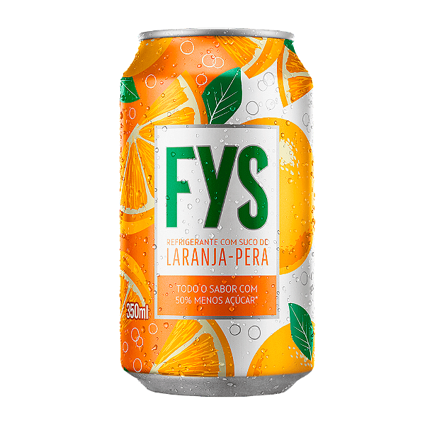 Refrigerante Fys Laranja Pera 350ML