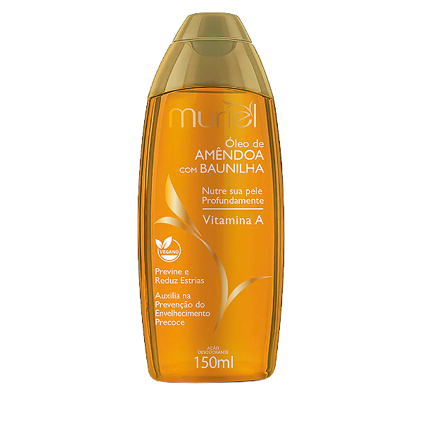 Óleo Corporal Muriel Amêndoa Baunilha 150ML