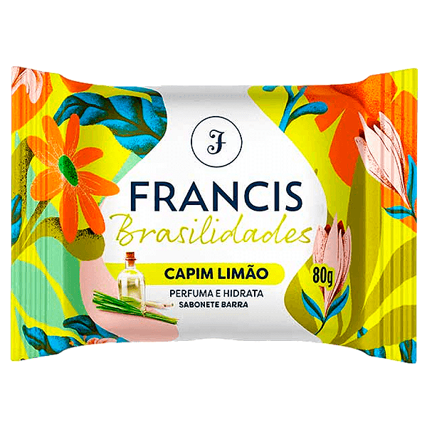 Sabonete Francis Brasilidades Capim Limão 80G